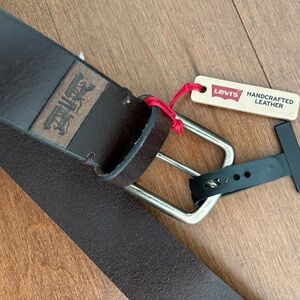 Levi's Handcrafted Leather Belt, Brown, size L (38-40)